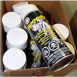 CASE OF 8 SPEEDY GUN WASH SPRAY CANS