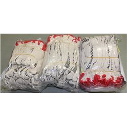 3 BUNDLES OF WORK GLOVES SIZE SMALL