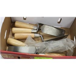 LOT OF 6 GOLDBLATT TROWELS