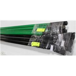 LOT OF BROOM/MOP HANDLES