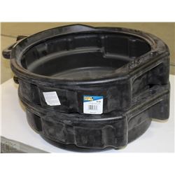 LOT OF 2 OIL CHANGE CATCHERS