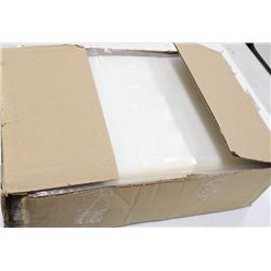 CASE OF 10" X 15" CLEAR POLY BAGS