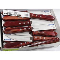 CASE OF 24PC. 5'"JUMBO STEAK KNIFES