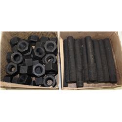 CASE OF NUTS AND MATCHING HEADLESS BOLTS