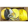 Image 1 : BOX OF 3 HEAVY DUTY STRAPS