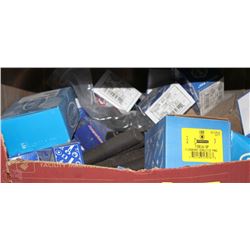 BOX OF ASSORTED FASTENERS INCLUDING STUD BOLTS
