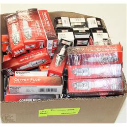 LARGE LOT OF ASSORTED CHAMPION & NGK SPARK PLUGS
