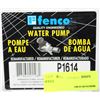 Image 1 : FENCO WATER PUMP