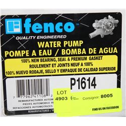 FENCO WATER PUMP