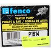 Image 1 : FENCO WATER PUMP