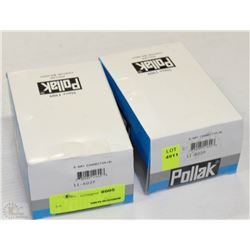 LOT OF 2 POLLACK 6 WAY CONNECTORS