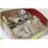 Image 1 : BOX OF ASSORTED BRASS FITTINGS
