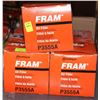 Image 1 : LOT OF 3 FRAM OIL BYPASS LUBE SPIN-ON FILTER