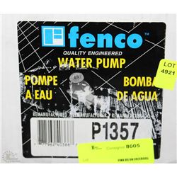 FENCO WATER PUMP