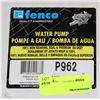 Image 1 : FENCO WATER PUMP