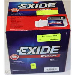 EXIDE SUPERCRANK MOTORBIKE BATTERY