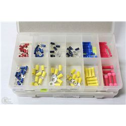 LOT OF 2 VINYL INSULATED ELECTRICAL TERMINALS