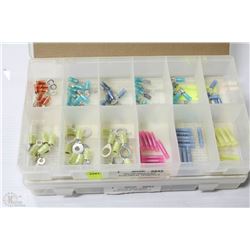 LOT OF 2 NYLON INSULATED ELECTRICAL TERMINALS