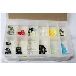 LOT OF 2 DOOR LOCK ROD CLIPS