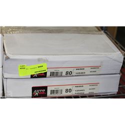 PAIR OF AUTO EXTRA REAR BRAKE DRUMS