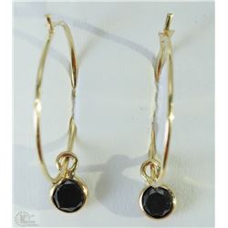 #11-14KT YELLOW GOLD DIAMOND EARRINGS