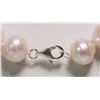Image 2 : #29-STERLING SILVER FRESHWATER PEARL NECKLACE