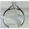 Image 2 : #30-10KT WHITE GOLD DIAMOND RING SIZE 6
