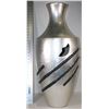 Image 1 : LARGE TALL SILVERLEAF W/ CUTOUT VASE OR SHOWHOME