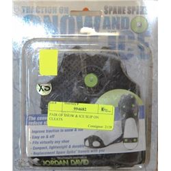 PAIR OF SNOW & ICE SLIP ON CLEATS