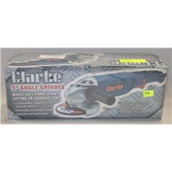 NEW CLARKE 5" ANGLE GRINDER