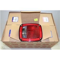 CASE WITH 6 NEW 53722 TRAILER LIGHTS