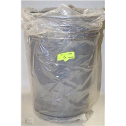 LOT OF 4 NEW METAL GARBAGE CANS