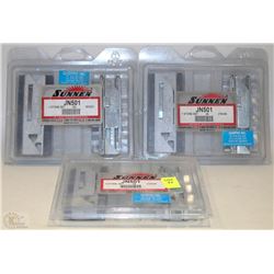 LOT WITH 3 SUNNEN STONE SETS