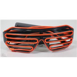 NEW NEON BATTERY OPERATED GLASSES