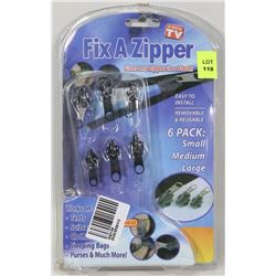 NEW 6PC FIX A ZIPPER KIT