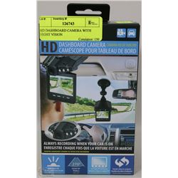 HD DASHBOARD CAMERA WITH NIGHT VISION