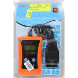OBD2 VIEHICLE SCANNER FOR TROUBLE CODES