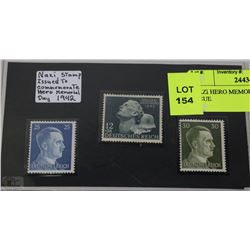 NAZI HERO MEMORIAL DAY STAMP ISSUE