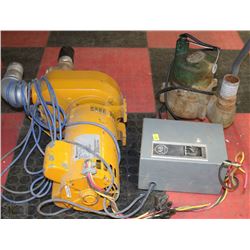 FRANKLIN ELECTRIC HEAVY DUTY PUMP WITH ELECTRICAL