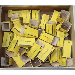 BOX WITH OVER 25 NEW GE 116 WATT LIGHT BULBS AS