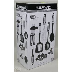 NEW FARBEWARE 14 PC TOOL AND GADGET SET