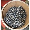 Image 1 : NEW BARREL OF 5/8" GRADE 30 PROOF COIL CHAIN 150'