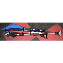BUNDLE OF SNOW REMOVAL BRUSHES ETC
