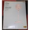 Image 1 : NEW HAMPTON BAY 16" OSCILLATING PEDESTAL FAN