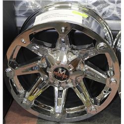 NEW 17" MONSTER CHROME WHEEL