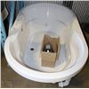 Image 1 : NEW DROP IN HYTEC 6 JET TUB WHITE COLOR WITH PUMP