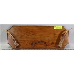 WINCHESTER HORN GUN RACK