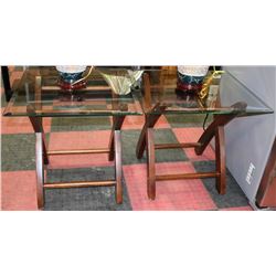 ESTATE GLASS END TABLES