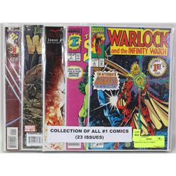 BOX OF 23 ALL #1 COMICS