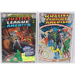 JUSTICE LEAGUE OF AMERICA COMICS # 45 & 53
